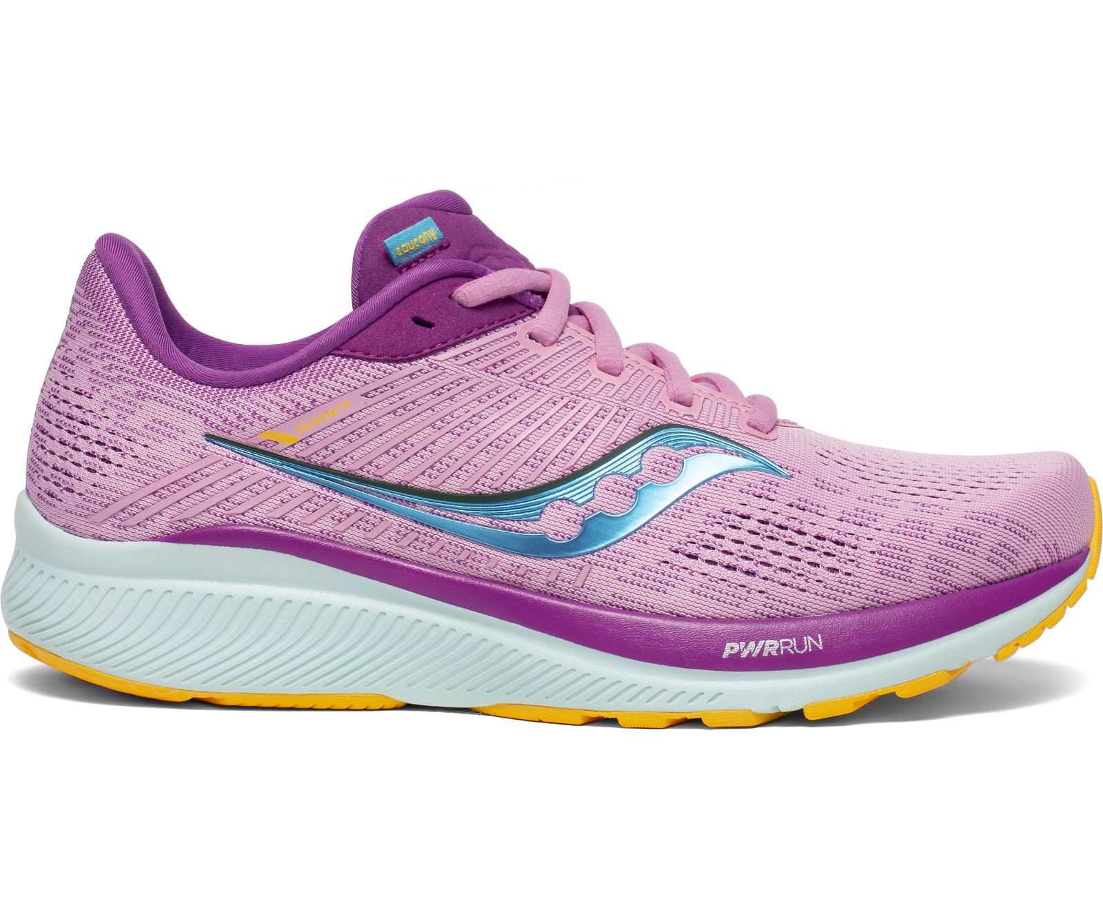 Women's Saucony Guide 14 Running Shoes Pink / Purple | Singapore 145GSOL